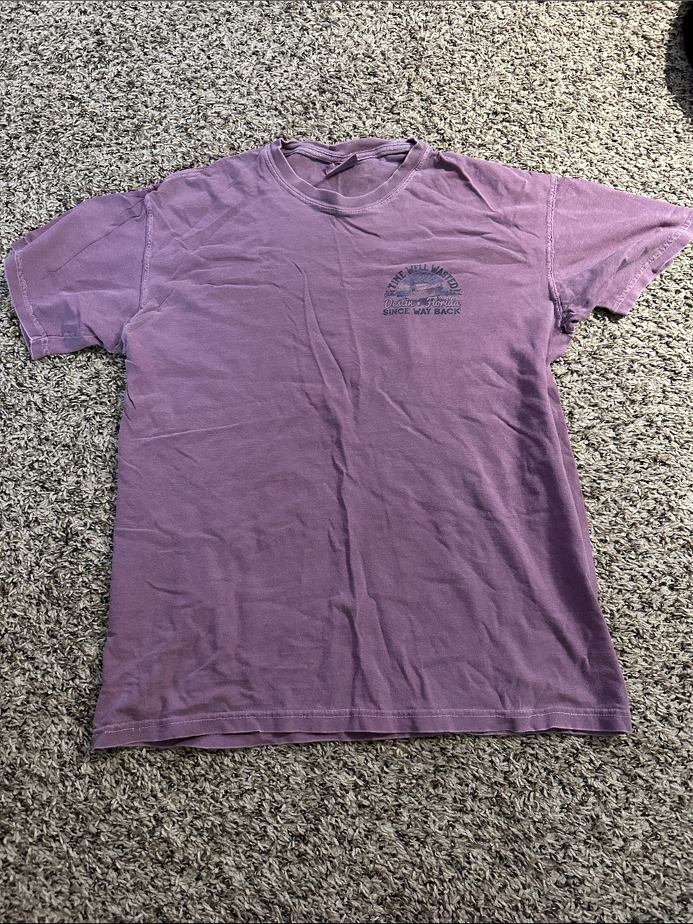 Comfort Colors Lavender Crewneck Short Sleeve Tee (MRO)
